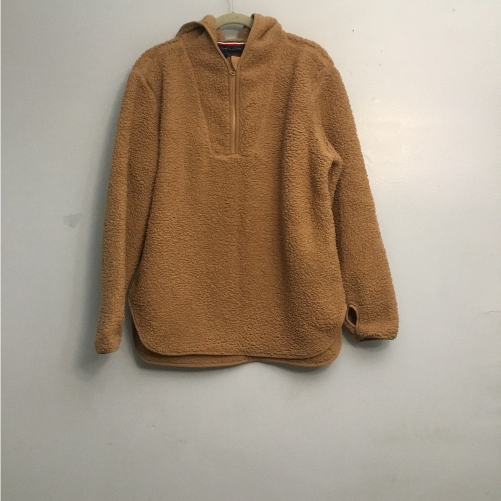 Tommy Hilfiger Tan Sherpa sweater